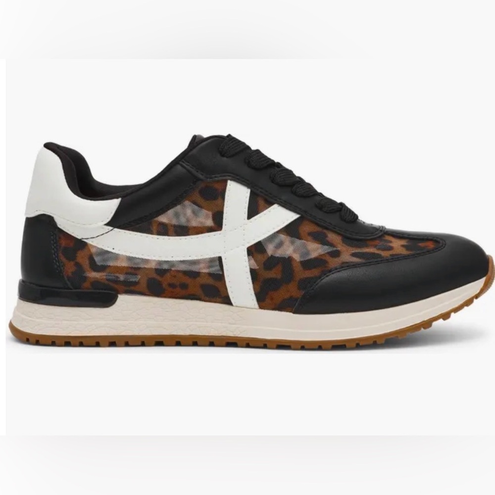 DV by Dolce Vita Leopard and Black Sneakers - Picture 4 of 8